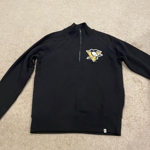 Pittsburgh Penguins mens quarter zip sweatshirt